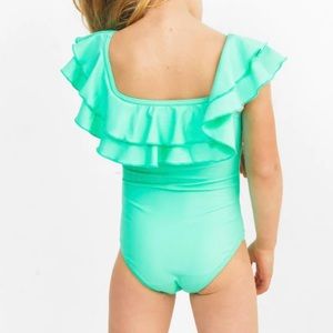 NWT Infamous Swim Kids Mini Miranda in Mint Size 4